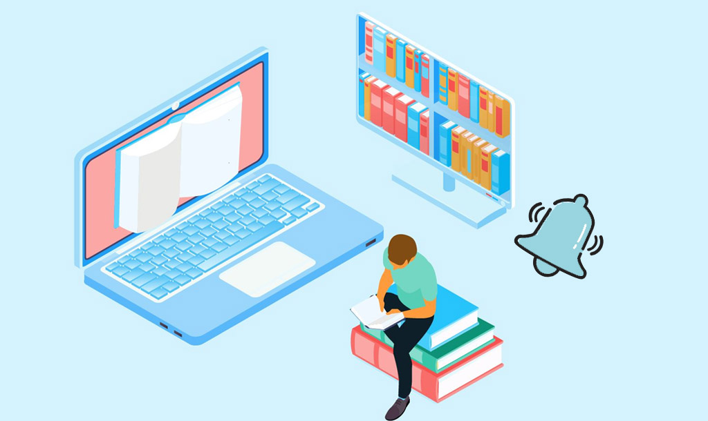 نوتیفیکیشن برای فروشگاه های کتاب